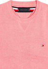 Tommy Hilfiger Cotton Silk Crew Neck Sweater, Pink