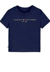 Tommy Hilfiger Baby Boys Signature T-Shirt, Navy