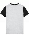 Tommy Hilfiger Boys Colour Block T-Shirt, Black Multi