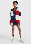 Tommy Jeans Womens Knit Flag Cardigan, Multi