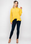 Seventy1 Asymmetric Trim Shirt, Mustard