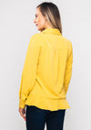 Seventy1 Asymmetric Trim Shirt, Mustard