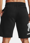 Under Armour Rival Fleece Big Logo Shorts, Black