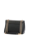 Valentino Handbags Island Striped Crossbody Bag, Black