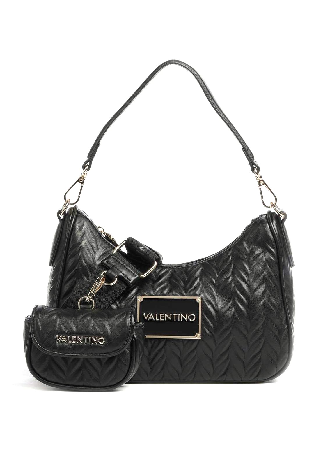 Valentino Handbags Sunny Shoulder Bag, Nero - McElhinneys