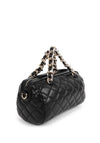 Valentino Handbags Ocarina Quilted Bauletto Bag, Black