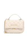 Valentino Handbags Ocarina Quilted Bag, Ecru