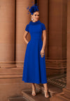 Veni Infantino Embellished High Collar Maxi Dress, Royal Blue