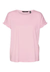 Vero Moda Dana O-Neck T-Shirt, Bonbon