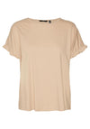 Vero Moda Dana O-Neck T-Shirt, Irish Cream