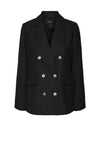 Vero Moda Brooke Textured Blazer Jacket, Black