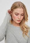 Vero Moda Doffy Knit Jumper, Light Grey