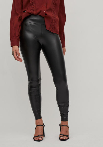 Black Leather Pants - Stylish and Timeless Collection | Wonderfit Australia