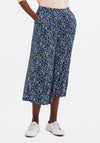 White Stuff Alba Printed Culotte Trousers, Blue