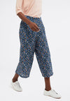 White Stuff Alba Printed Culotte Trousers, Blue