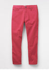 White Stuff Ash Straight Cropped Jeans, Desert Red