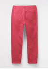 White Stuff Ash Straight Cropped Jeans, Desert Red