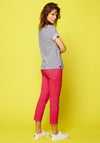 White Stuff Ash Straight Cropped Jeans, Spicy Pink