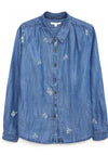 White Stuff  Day Break Denim Shirt, Blue