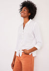 White Stuff Emma Organic Cotton Shirt, White