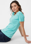 White Stuff Frances T-Shirt, Seabreeze Blue