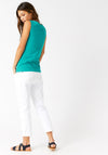 White Stuff Hannah Fairtrade Cotton Vest Top, Jade Green