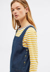 White Stuff Moonshine Denim Pinafore Dress, Navy