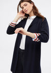 White Stuff Studio Longline Cardigan, Navy