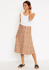 White Stuff Summer Reversible Wrap Skirt, Multi