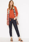 White Stuff Summer Tie Knit Top, Burnt Orange