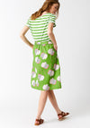 White Stuff Sunny Coast Cotton Skirt, Green