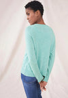 White Stuff Lulu Light Knit Cardigan, Mint Green