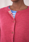 White Stuff Lulu Light Knit Cardigan, Deep Pink