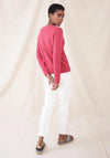 White Stuff Lulu Light Knit Cardigan, Deep Pink