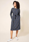 White Stuff Poppy Jersey Dress, Navy Multi