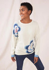 White Stuff Jasmine Fine Knit Sweater, Blue Multi