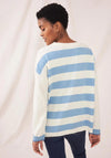 White Stuff Jasmine Fine Knit Sweater, Blue Multi