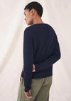 White Stuff Lulu Light Button Knit Cardigan, Navy