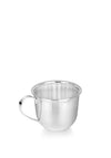 Newbridge Sliverplate Beaded Christening Cup, Silver