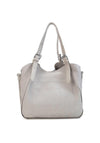 Xti Buttoned Shoulder Bag, Ice