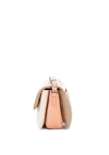 Xti Small Colour Block Crossbody Bag, Beige Multi