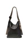 Zen Collection Oversized Strap Tote Bag, Black